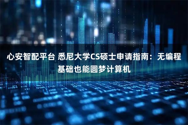 心安智配平台 悉尼大学CS硕士申请指南：无编程基础也能圆梦计算机